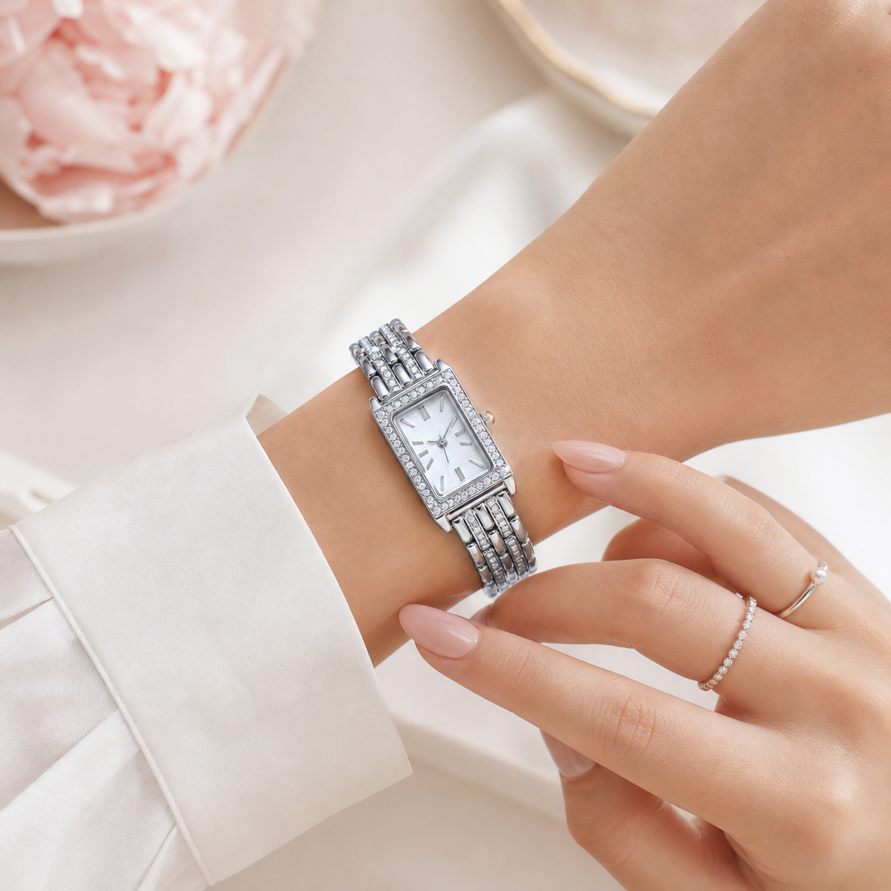 Valentina Silver Watch